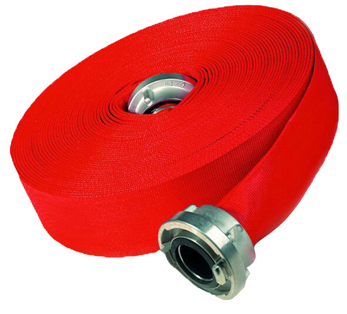 Synthetic fire hose